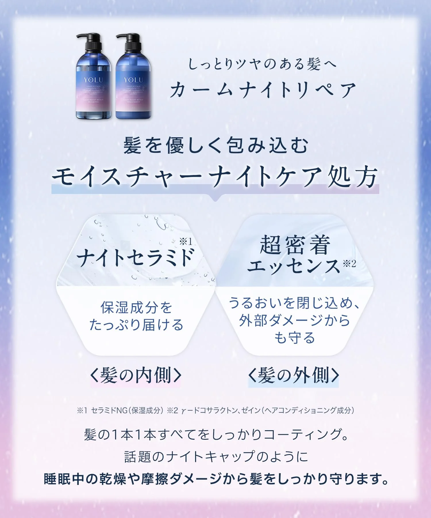 [2025 Spring Limited] YOLU Shampoo Relax Night Repair 475ml - Image 8