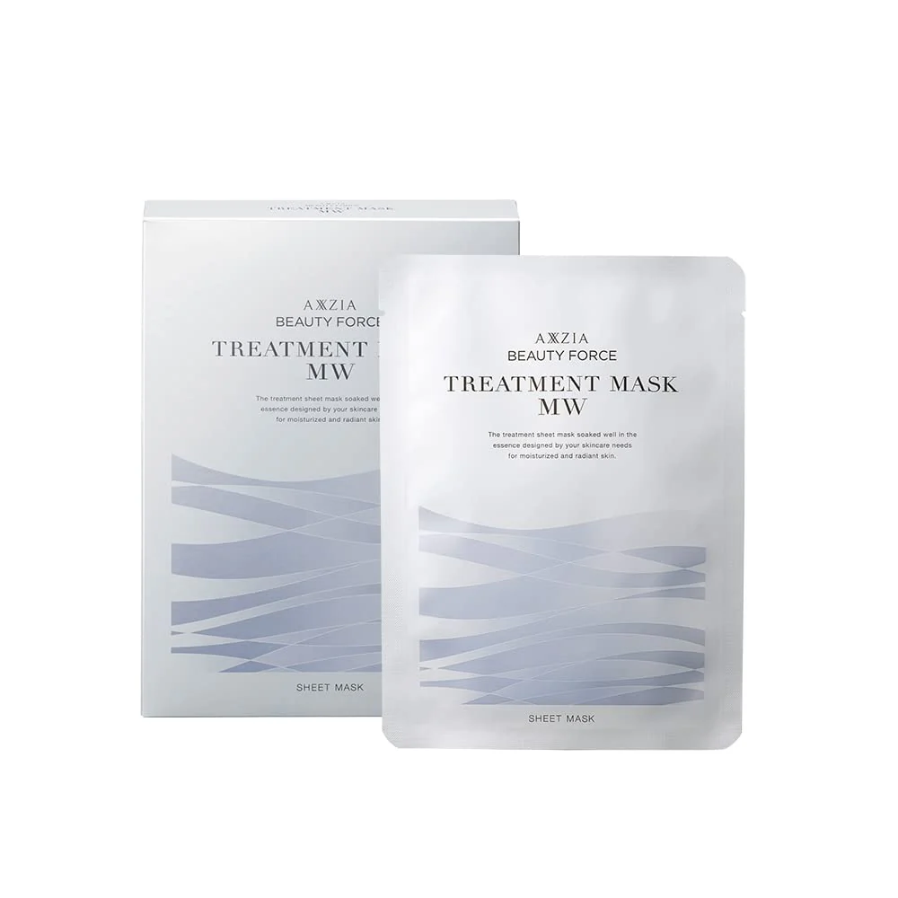 AXXZIA Beauty Force Treatment Mask 7 Sheets Moisturizing Weekly Face Pack