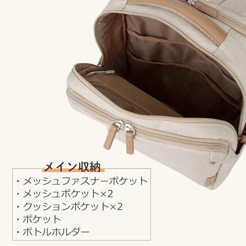 ACE Business Backpack UBP-401 Black Lightweight A4 Compatible 14-Inch Laptop Unisex - Image 10