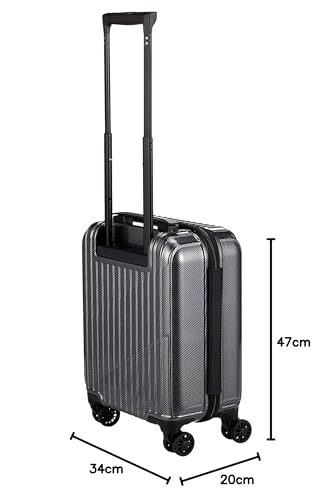 ACE Cresta Carry-On Suitcase 20L 2 3kg Model 06314 Black Carbon - Image 11