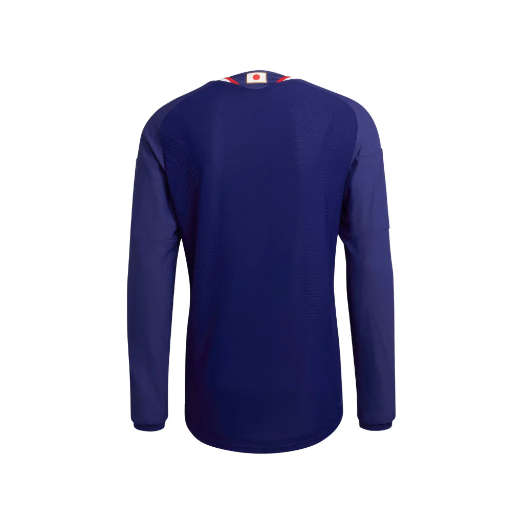 Adidas Japan National Team 2026 Home Authentic Long Sleeve Jersey - Image 2