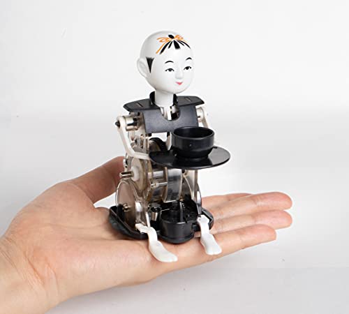 Adult Science Magazine Karakuri Robot Mini Tea Carrying Doll No.4 - Image 6