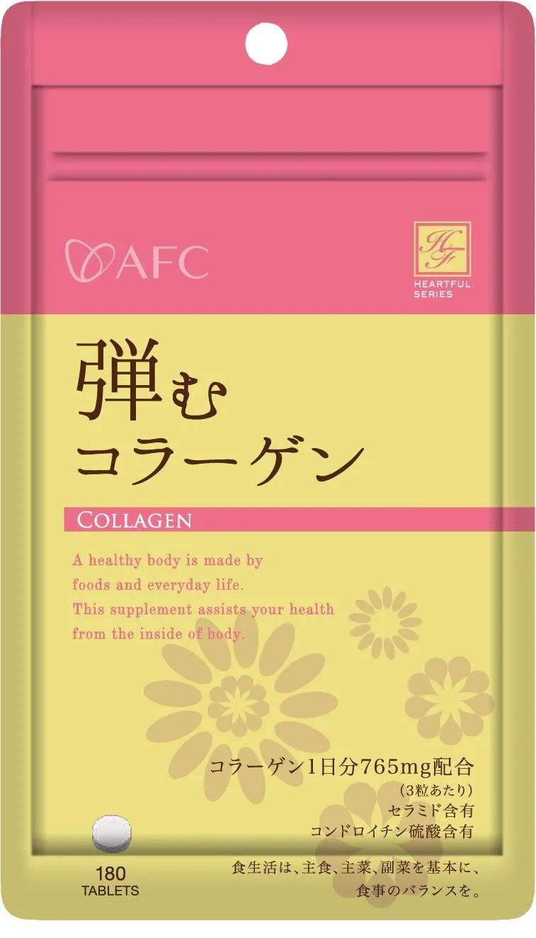 AFC Heartful Series Bouncy Collagen 180 Tablets