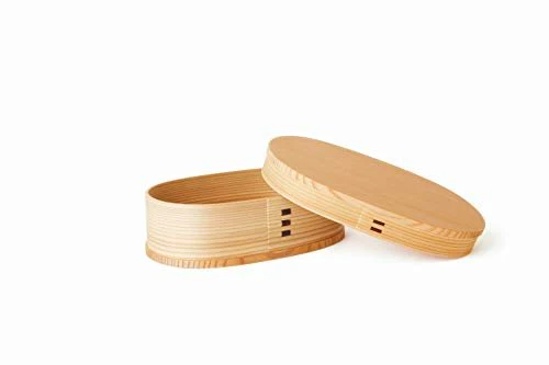 Akita Cedar Bentwood Bento Box Medium Made in Japan - Image 2
