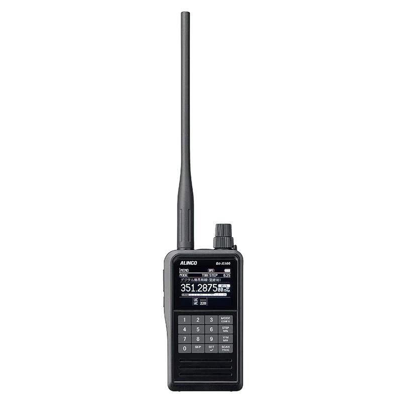 ALINCO Digital Multi-Mode Receiver DJ-X100 Black