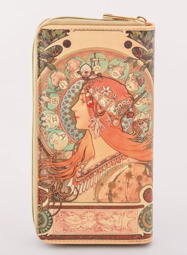 Alphonse Mucha: Easy Card Storage Long Wallet - Image 10