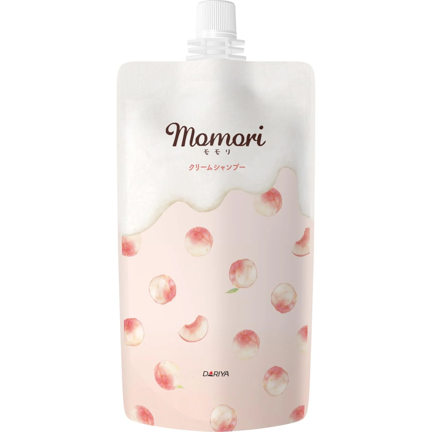 DARIYA Momori Cream Shampoo Moist Non-Silicon Fruity Fleur Fragrance 420g