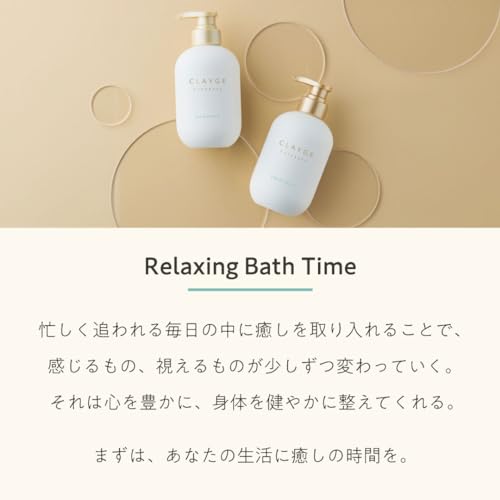 CLAYGE Shampoo & Treatment Set SR Dry and Smooth Floral & Musk Fragrance 500ml - Image 4