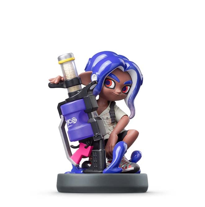 amiibo Octoling Blue Splatoon Series - Image 2