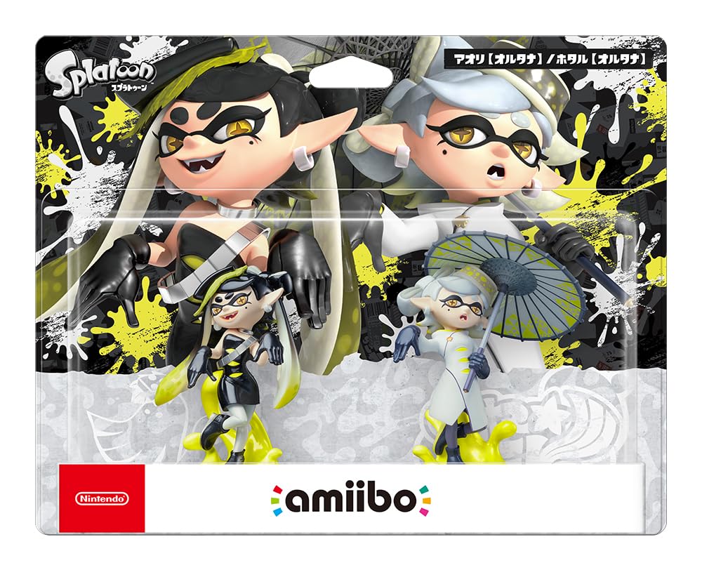 Nintendo amiibo Squid Sisters Set — Aori (Alternate) & Hotaru (Alternate) (Splatoon)