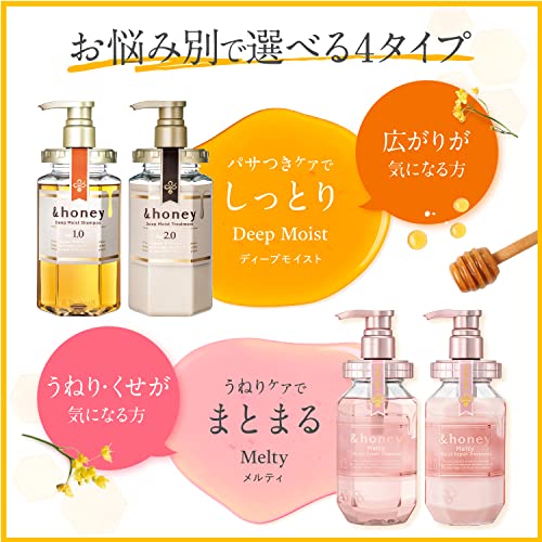 &HONEY Melty 2.0 Moist Repair Hair Treatment 445ml - Image 4