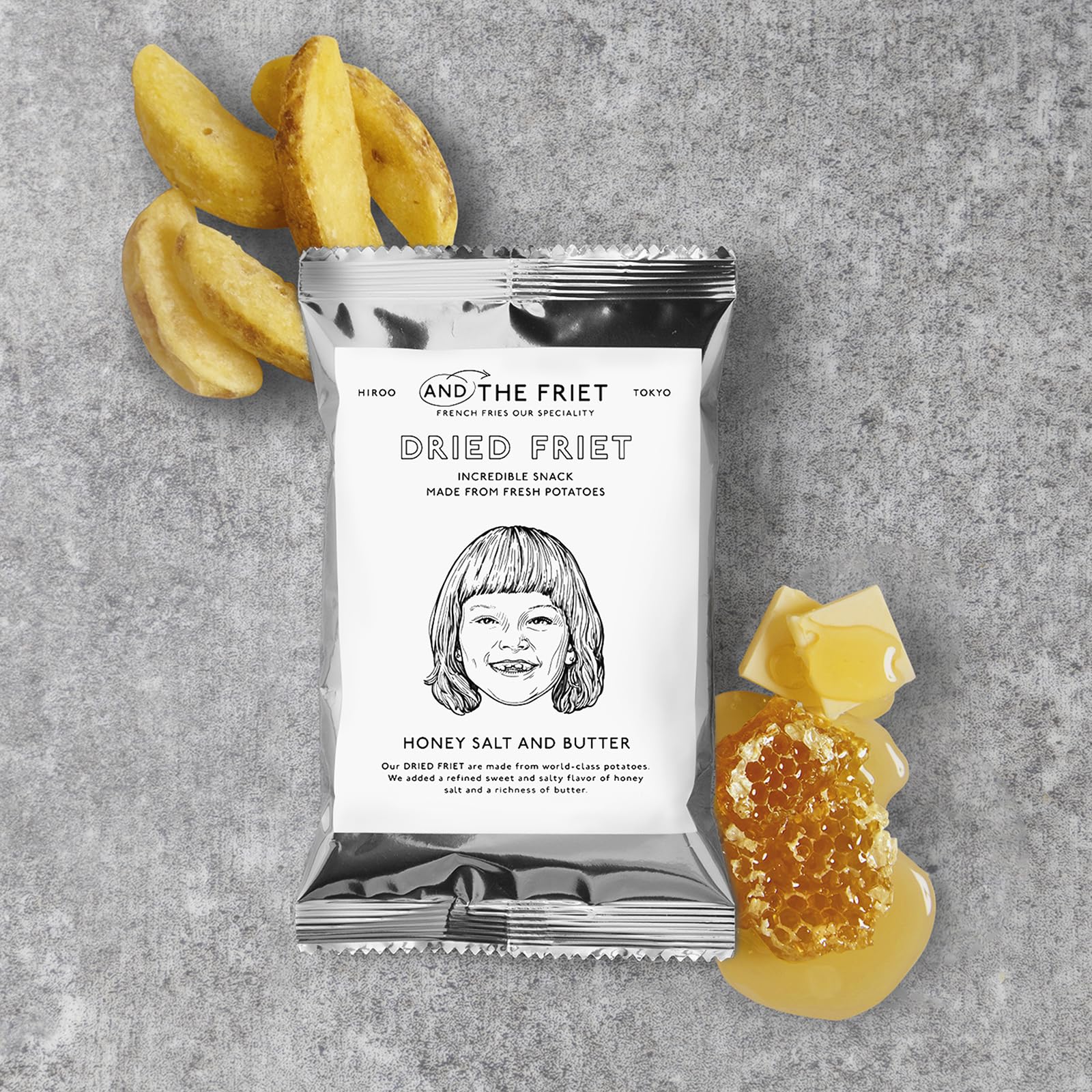 AND THE FRIET DRIED FRIET Mini 10pcs - Image 5