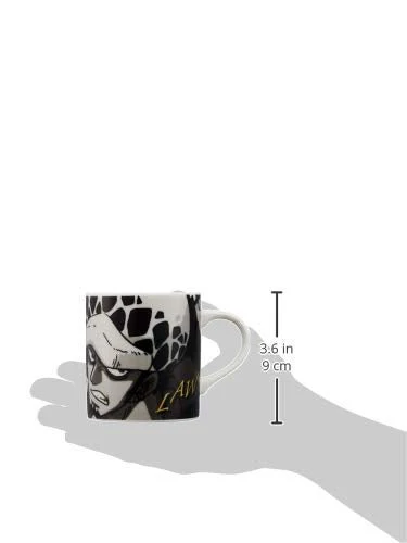 Anime ONE PEICE law Monochrome Mug 8cm 121118 White Made in JAPAN - Image 6