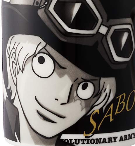 Anime ONE PEICE Sabo Monochrome Mug 8cm 121117 Made in Jaspan - Image 5