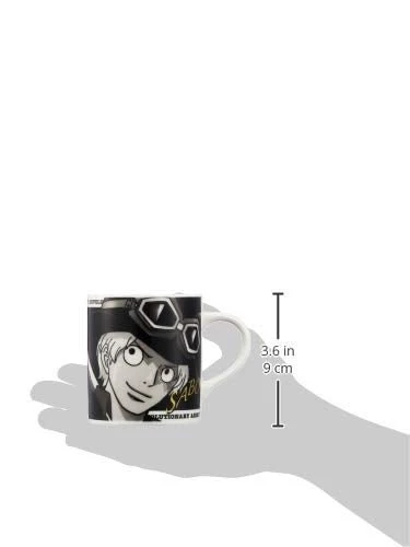 Anime ONE PEICE Sabo Monochrome Mug 8cm 121117 Made in Jaspan - Image 6