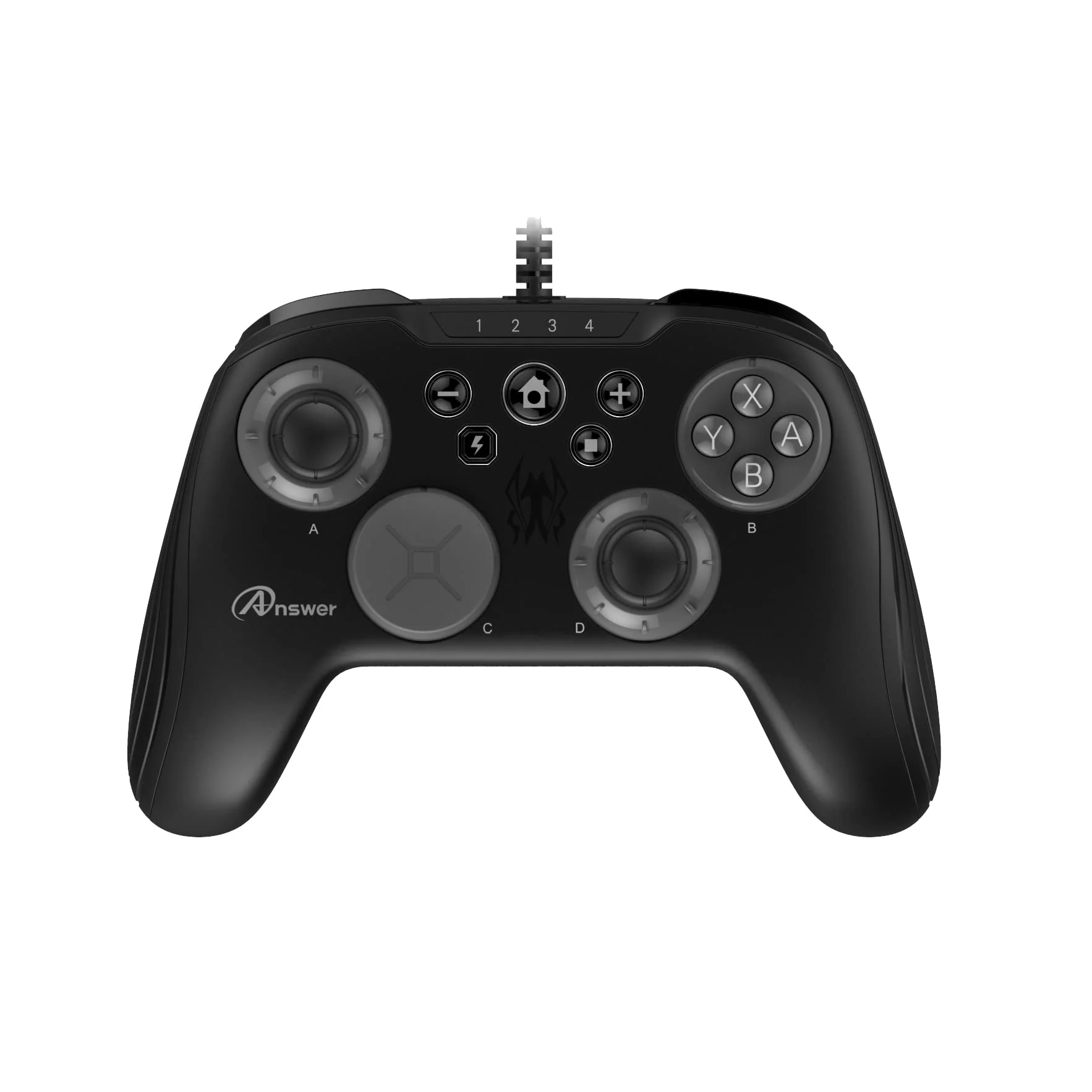Answer Customized Controller for Nintendo Switch Black - Image 3
