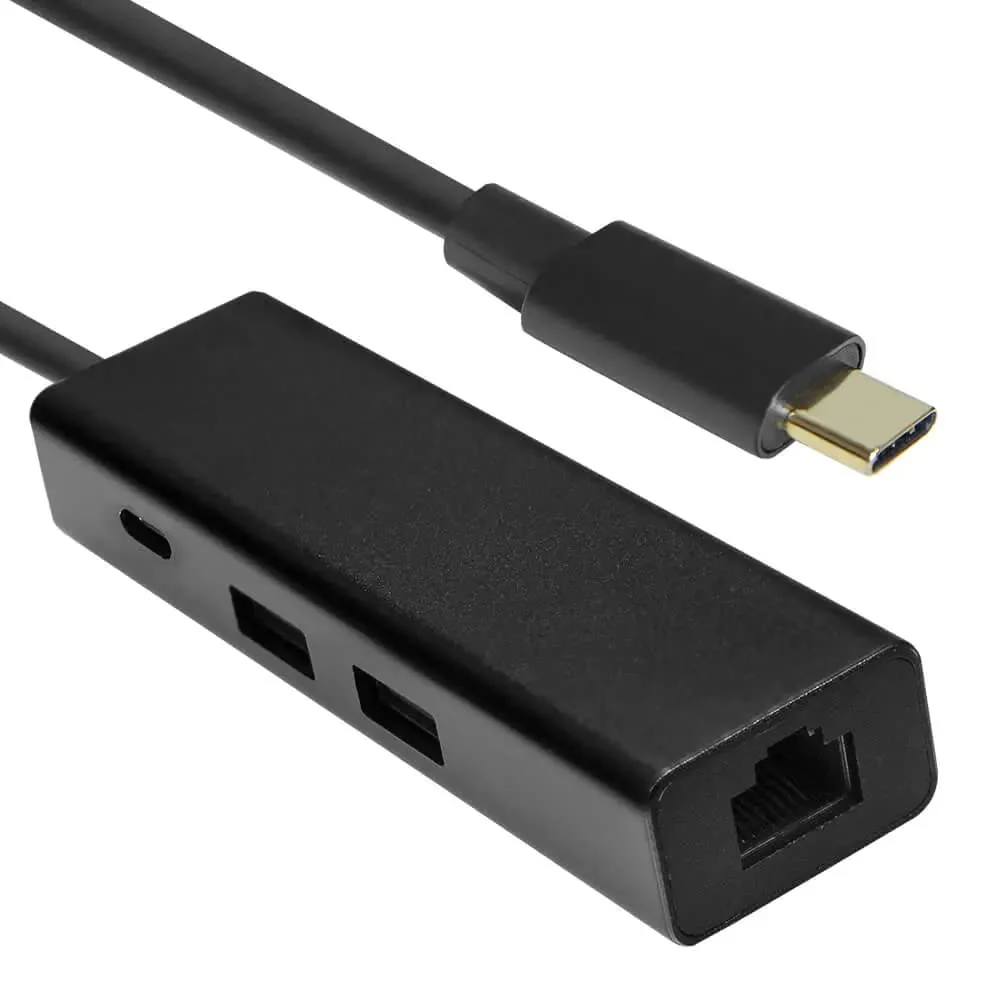 Answer Nintendo Switch Wired LAN Adapter Charging Dock USB Hub PD Compatible
