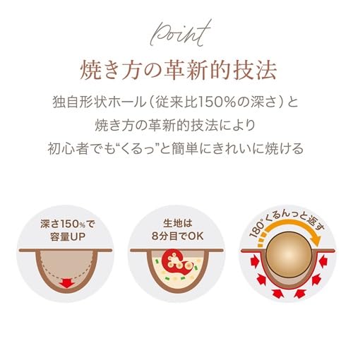 APIX Takoyaki Maker with Large-Size Plate for Parties ATM-818 (BB) - Image 5