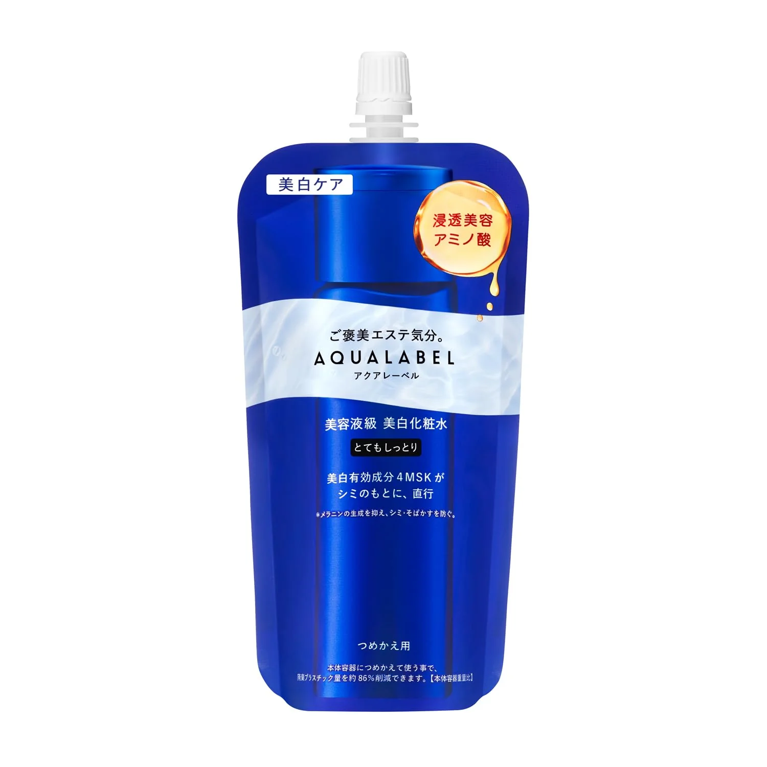 Shiseido AQUA LABEL Brightening Treatment Lotion Very Moist Refill 150mL Whitening