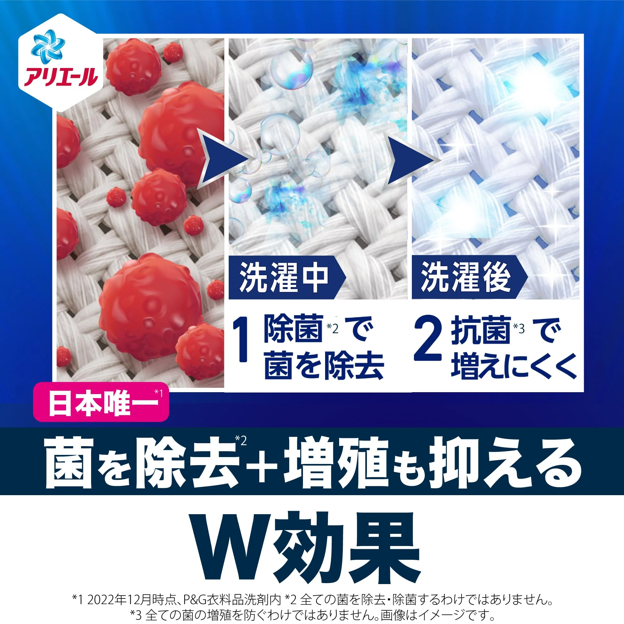 Ariel Liquid Laundry Detergent Antibacterial Refill 815g Compatible with Top and Drum Washers - Image 7