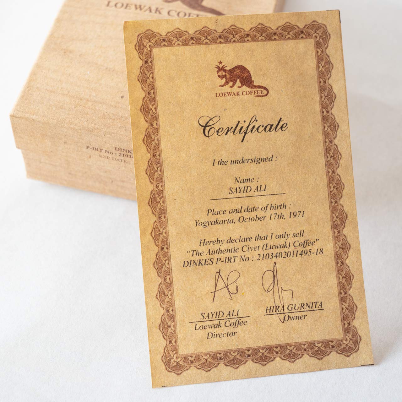 Ariz Kopi Luwak Arabica 100g premium roasted coffee beans Kopi Luwak Indonesian - Image 8