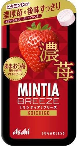 Asahi Group Foods Mintia Breeze Rich Strawberry 30 Tablets