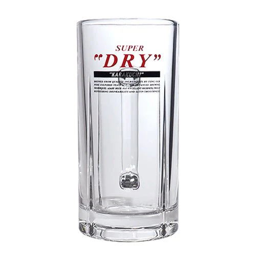 Asahi Super Dry Mug Large Glass 14.7oz 435ml