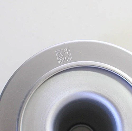 Asai Shoten original seamless aluminum tall chiffon cake mold 14cm silver - Image 8