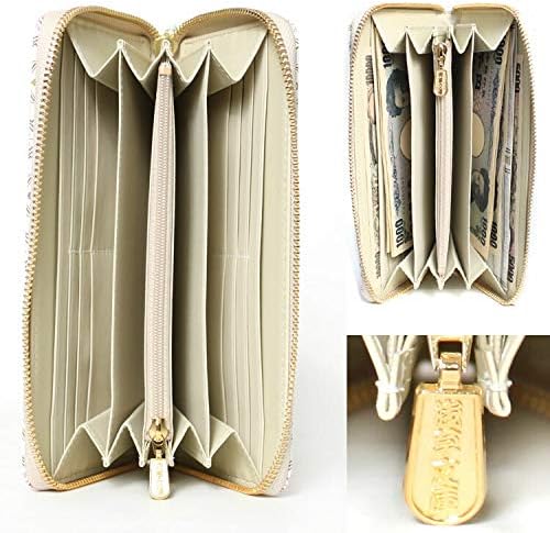 Asakusa Bunko Leather Yuzen Long Wallet Hanabishi Pattern Edo Komon Made in Japan - Image 9