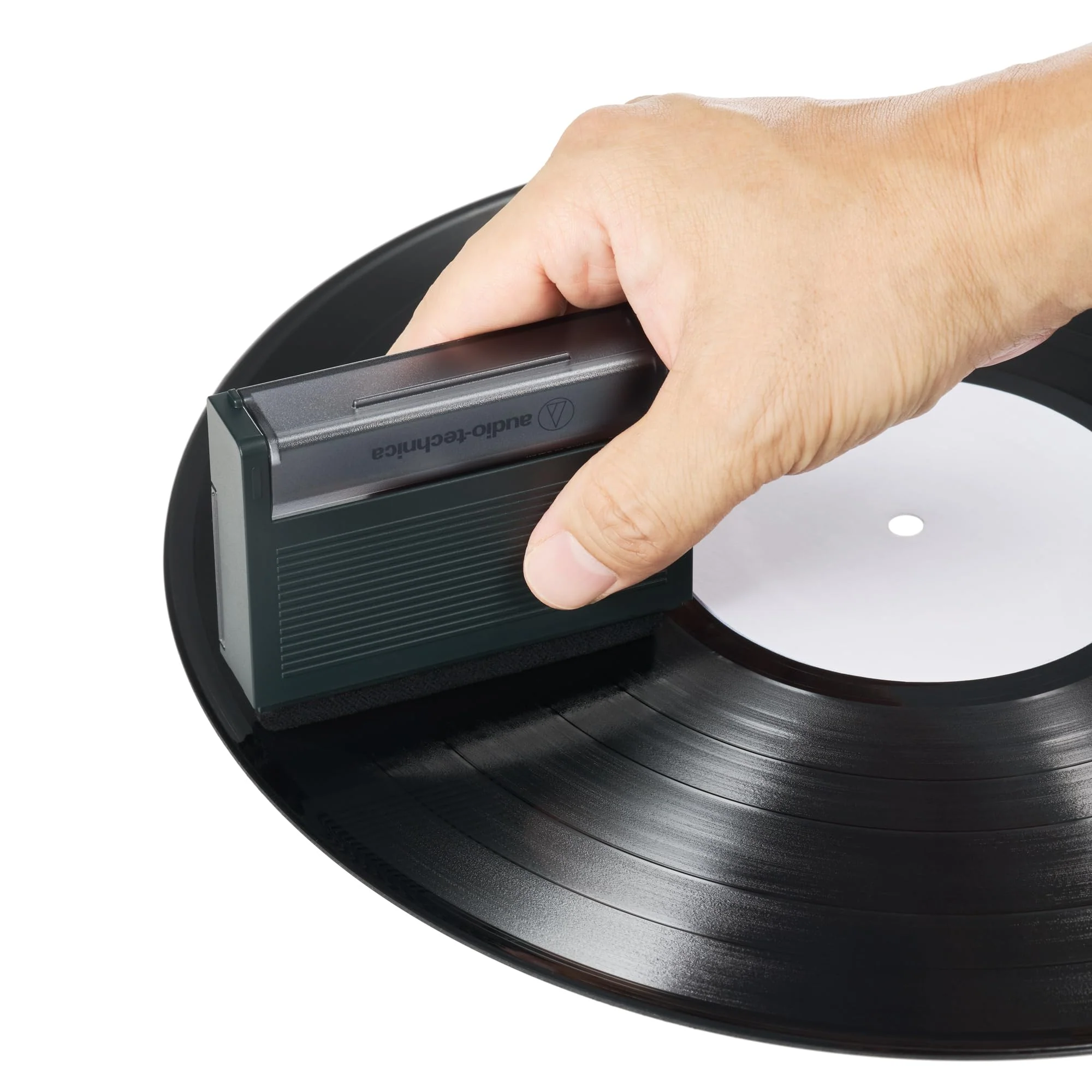 Audio-Technica AT6028 3in1 Vinyl Record Cleaner Maintenance Kit with Anti Static Brush and Stand - Image 9