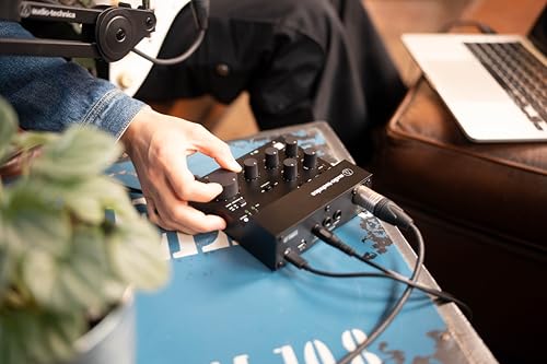 Audio-Technica USB Audio Mixer and Interface for Streaming AT-UMX3 USB Type-C - Image 15