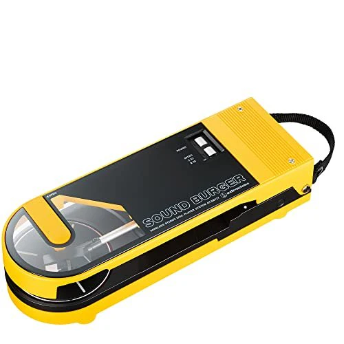 Audio-Technica Wireless Record Player Sound Burger USB Bluetooth AT-SB727 Yellow - Image 2