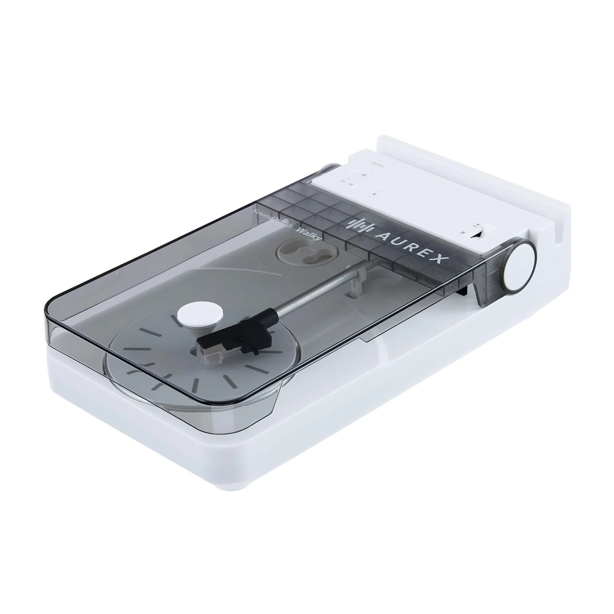 Aurex Compact Bluetooth Record Player USB Rechargeable Auto Stop AX-RP10