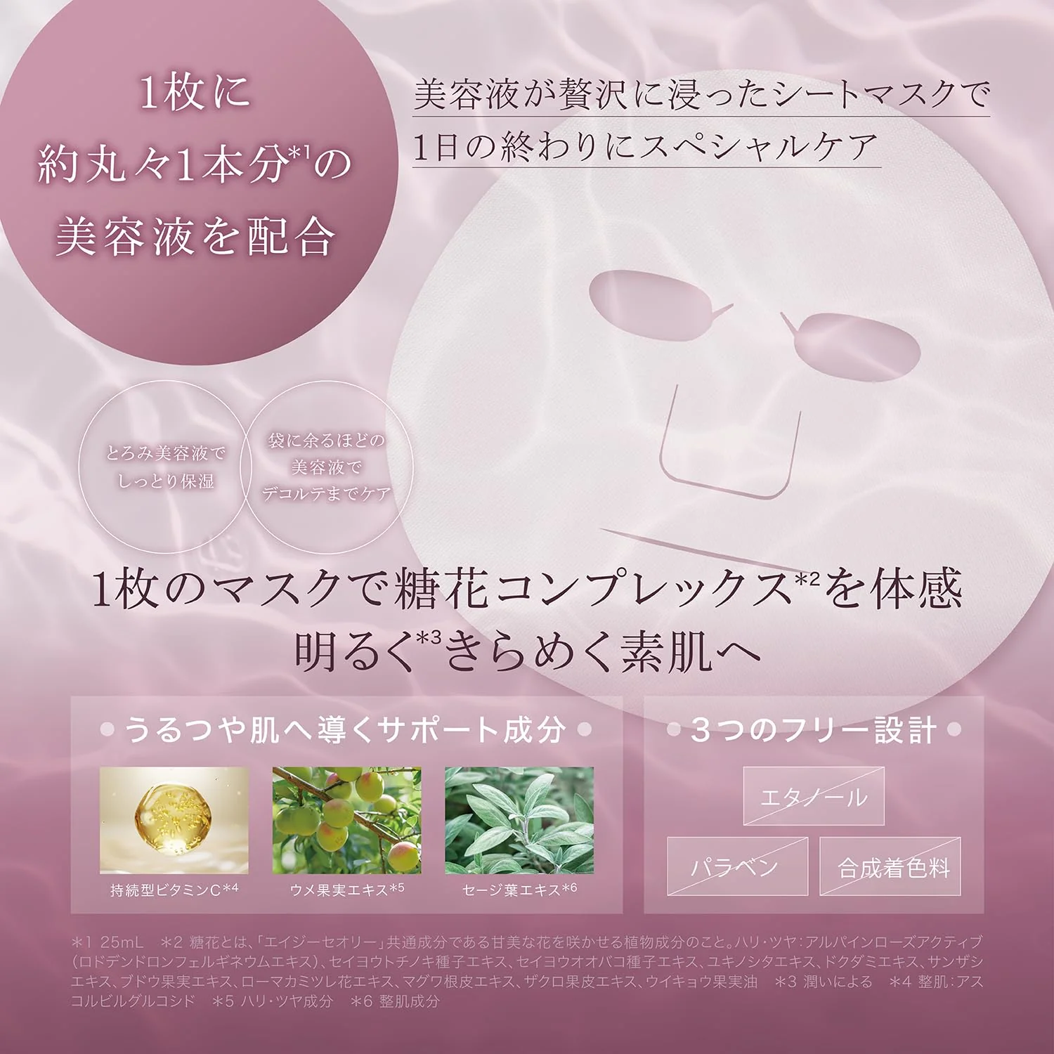 AXXZIA AG Theory Smooth Mask 5 Sheets Anti-Aging Face Treatment - Image 5