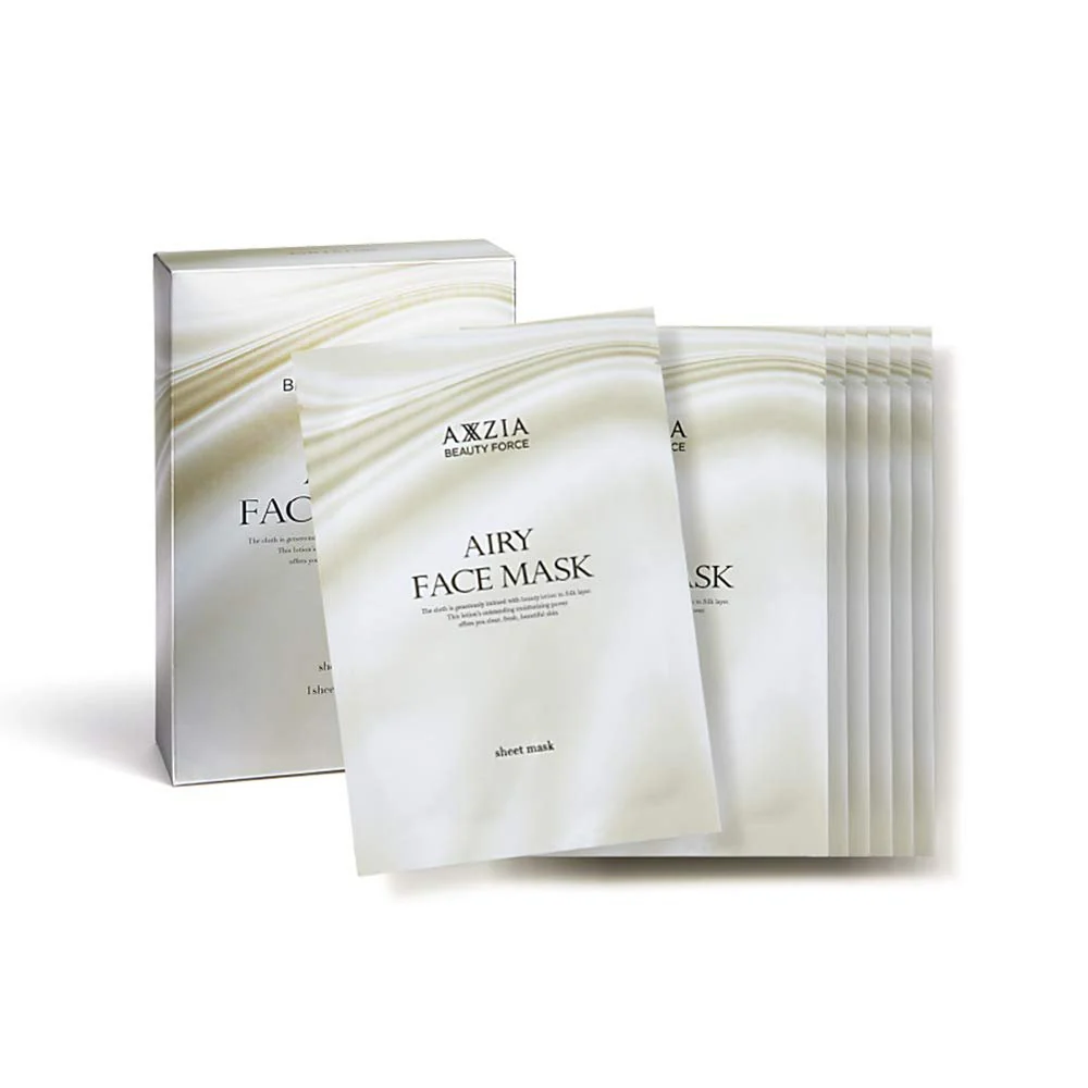 AXXZIA Beauty Force Airy Face Mask 7 sheet packs - Image 2