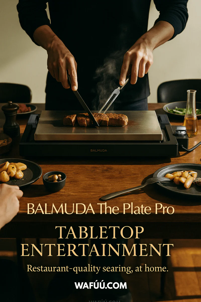 BALMUDA The Teppanyaki Plate Pro Hot Plate K10A-BK - Image 2