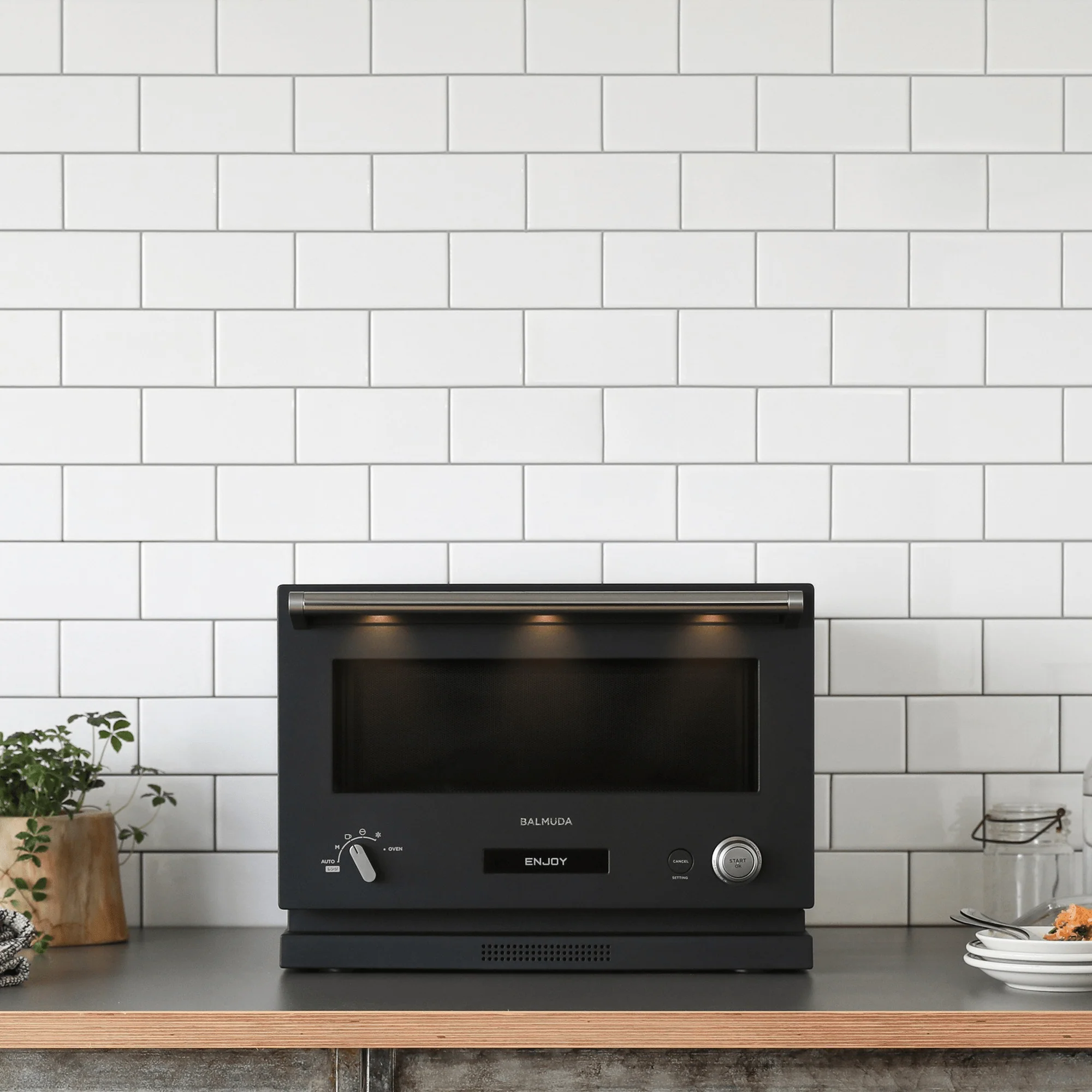 BALMUDA The Range Black K04A-BK microwave 100V - Image 6