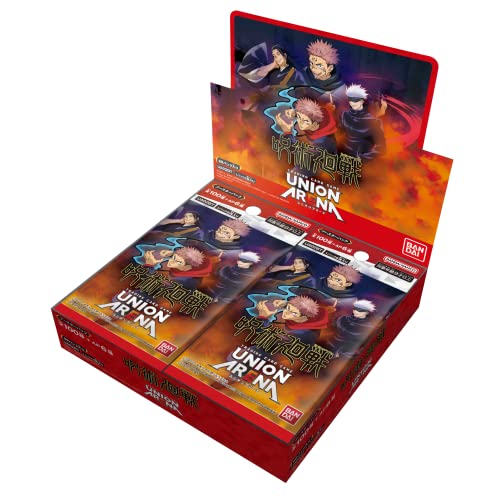 BANDAI UNION ARENA Booster Pack Jutsu Kaisen (BOX) 20 Packs UA02BT