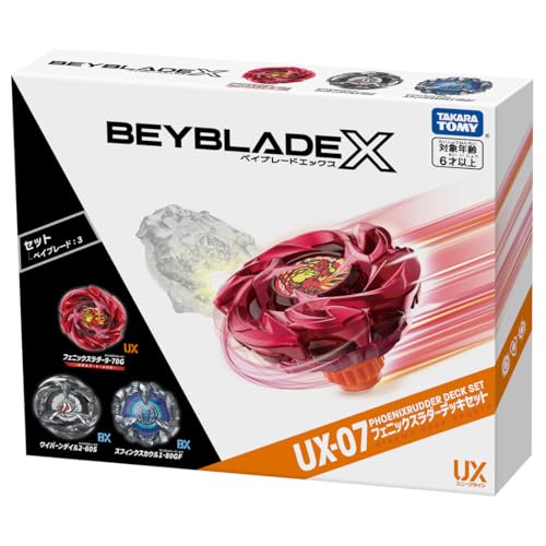 BEYBLADE X Beyblade X UX-07 Phoenix Ladder Deck Set - Image 3