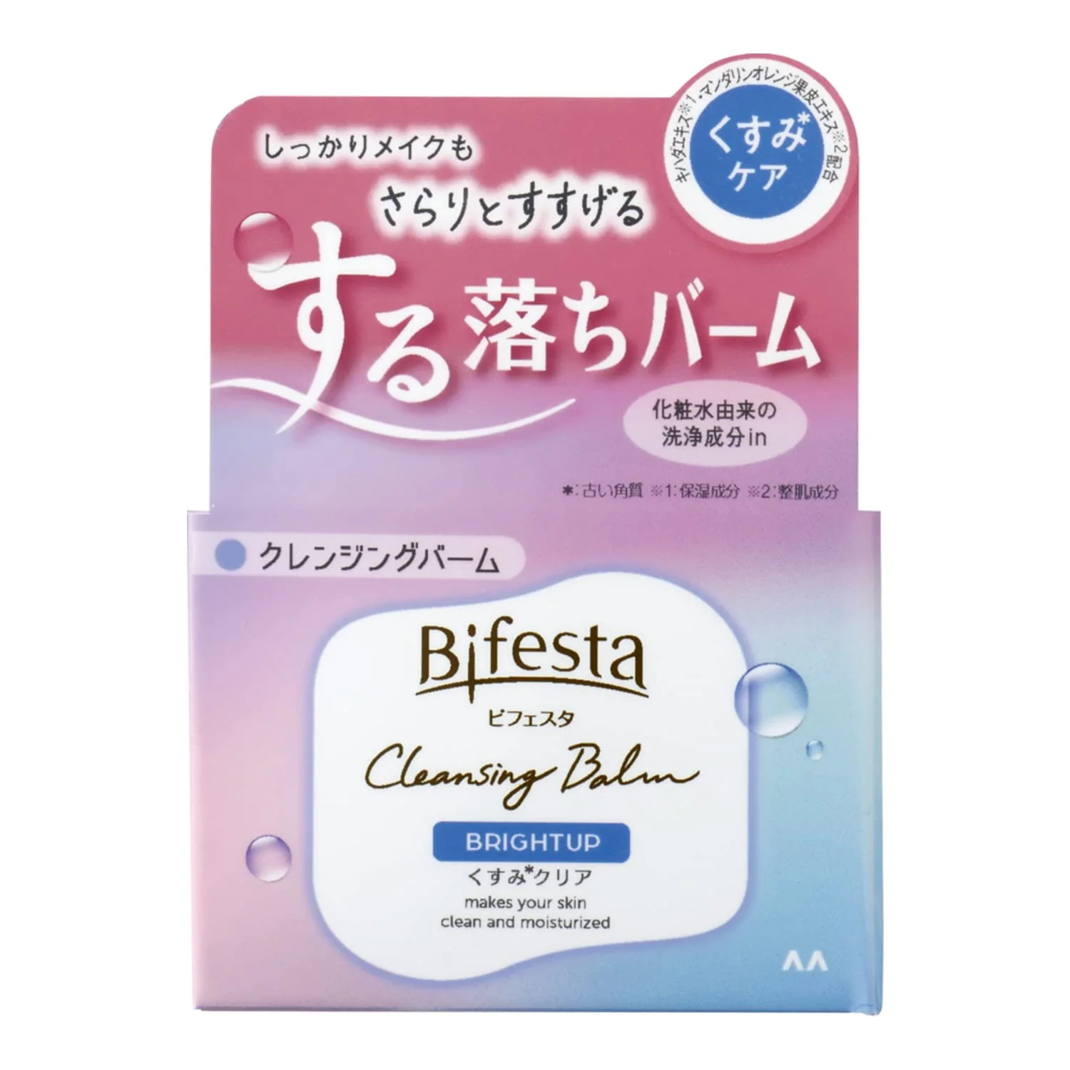 Bifesta Cleansing Balm Brighten Up Dullness Care Frictionless