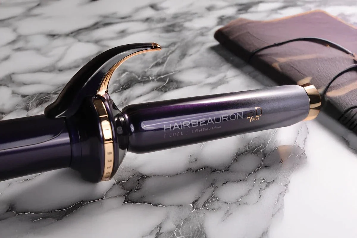 Bioprogramming Hairbeauron 27D Plus Curl Hair Iron L-type (34.0mm) AC100V-240V - Image 4