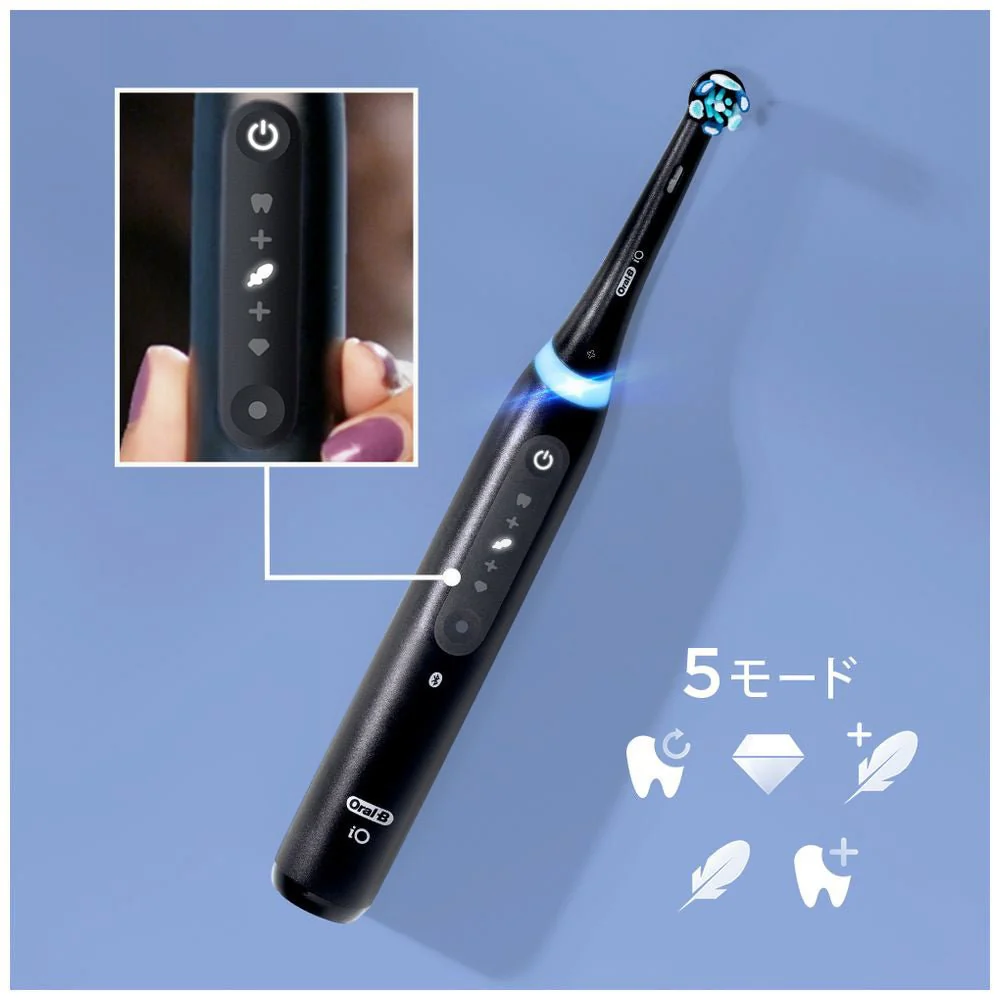 Braun IOG52J62KBK Matte Black Oral-B IO Series Electric Toothbrush - Image 3
