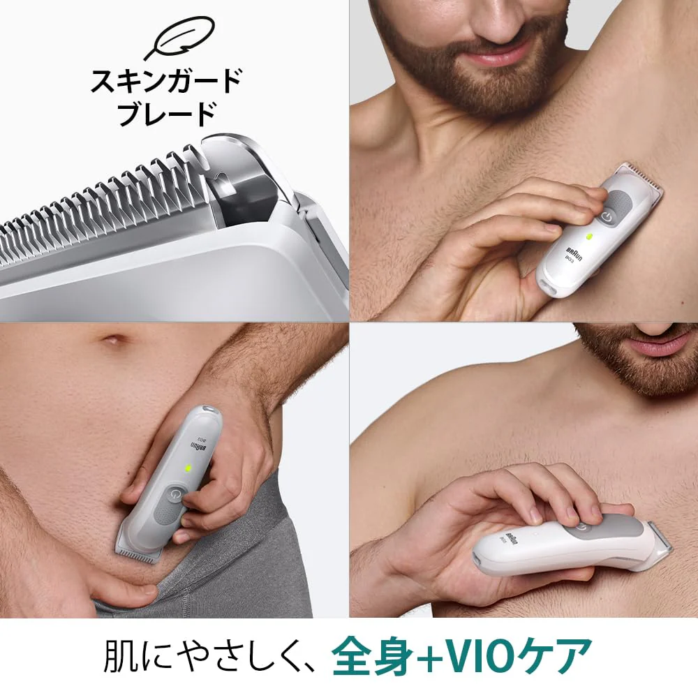 Braun Series 3 Body & Face Groomer BG3530 Trimmer with 2 Combs - Image 5