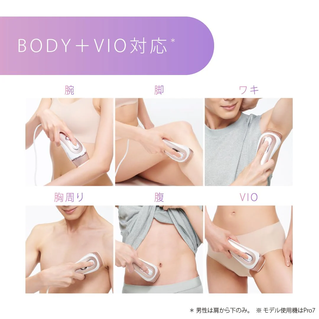 Braun Silk-expert Pro 5 IPL Hair Removal Device PL5387 VIO 3 Attachments White/Gold - Image 4