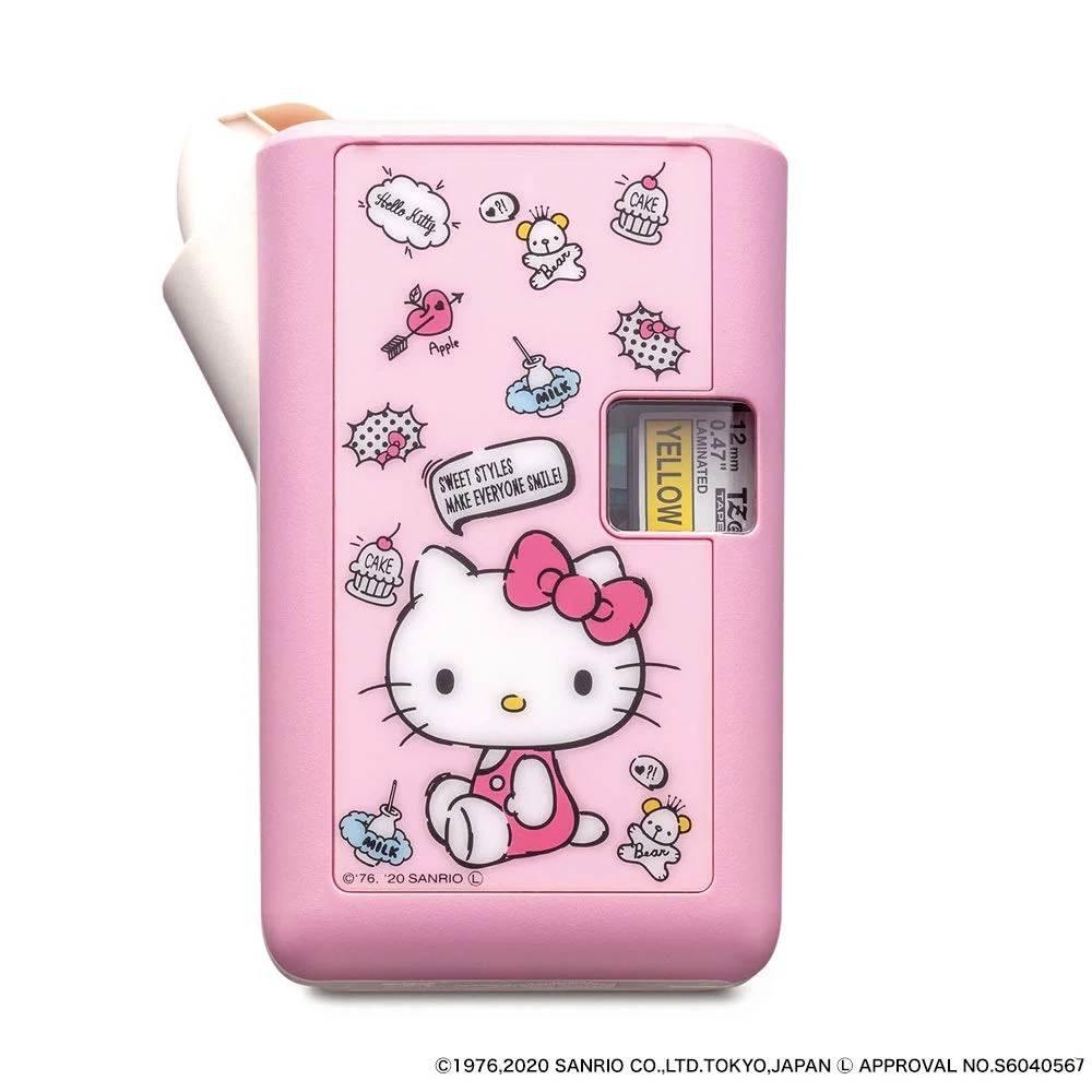 Brother PT-J100KTP Hello Kitty Pink Label Maker Printer 3 5-12mm Tape - Image 2