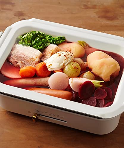 BRUNO Compact Hot Plate Ceramic Coated Pot BOE021-NABE - Image 3