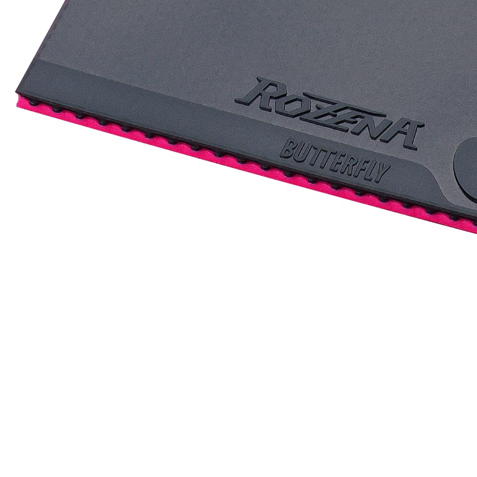 Butterfly Table Tennis Rubber Rozena Thick 06020 Black - Image 3