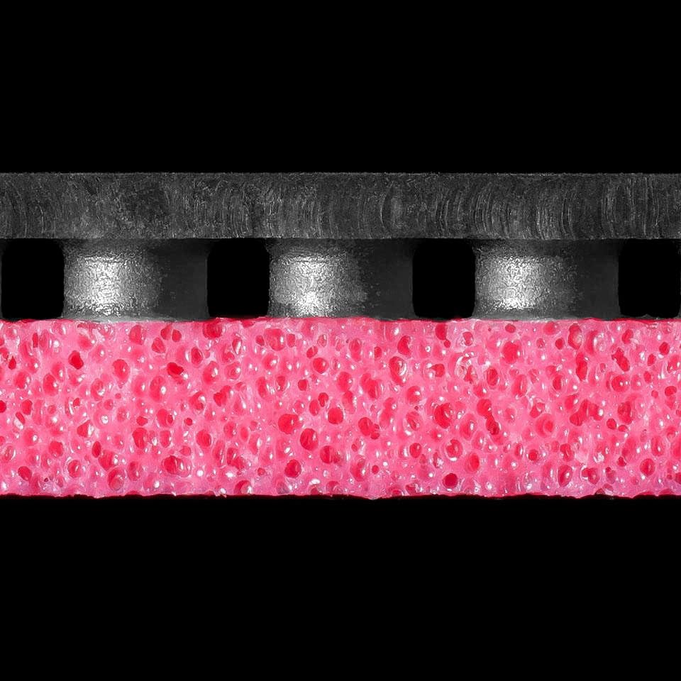 Butterfly Table Tennis Rubber Rozena Thick 06020 Black - Image 4