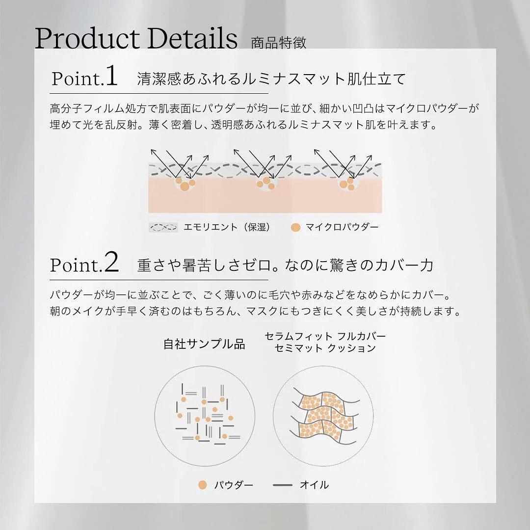 ByUR Serum Fit Full Cover Matte Cushion Foundation - Image 6