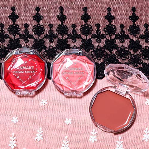 CANMAKE Cream Cheek 14 Apple Cream Red - Image 3
